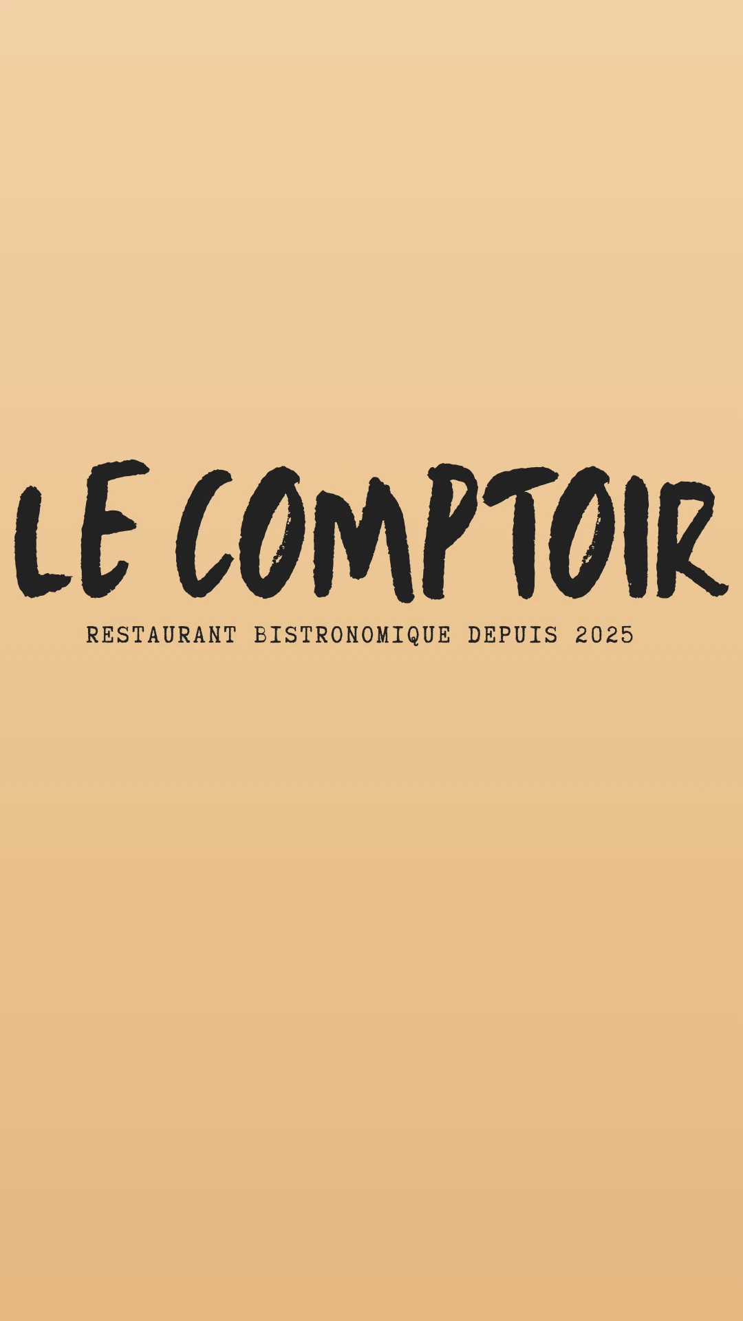 Démo Bloopin pour restaurant traditionnel et bistronomique
